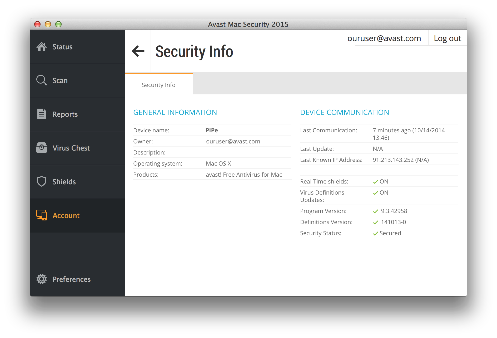 Avast Security For Mac Sierra